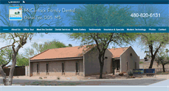 Desktop Screenshot of mcclintockfamilydental.com